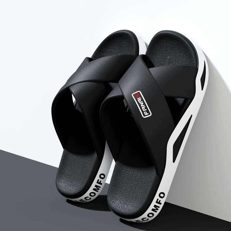Street Fashion Walking - Sandales à enfiler ZUOFU pour hommes,