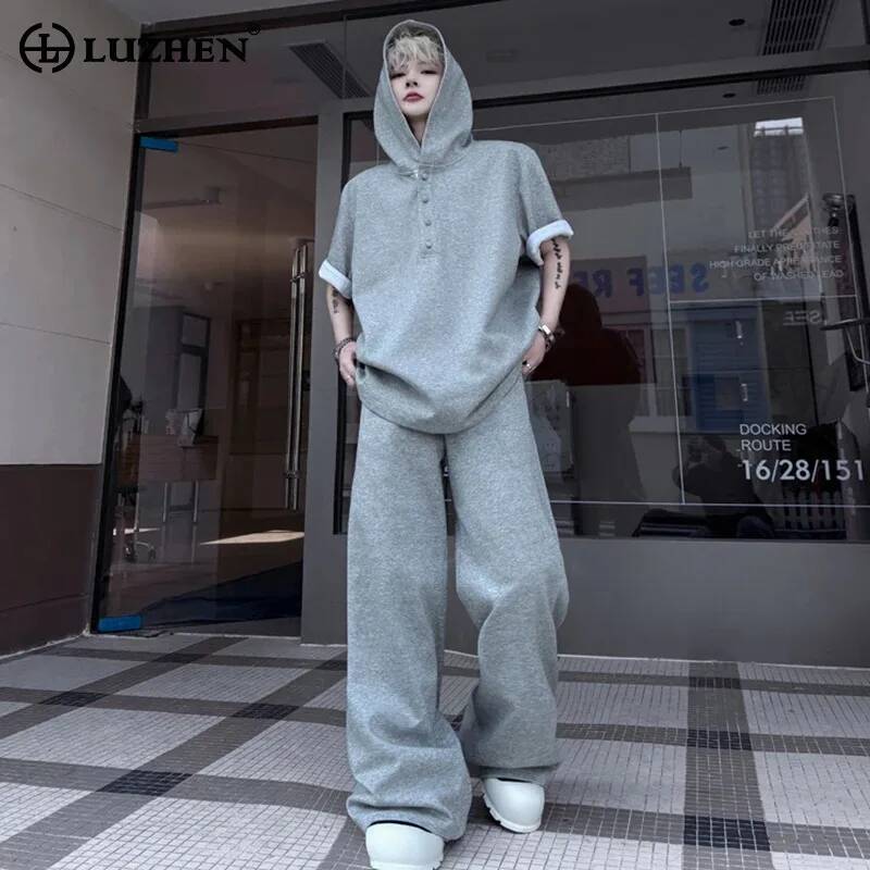 Street Fashion News - LUZHEN Original Tops Sleeve 2026 Short