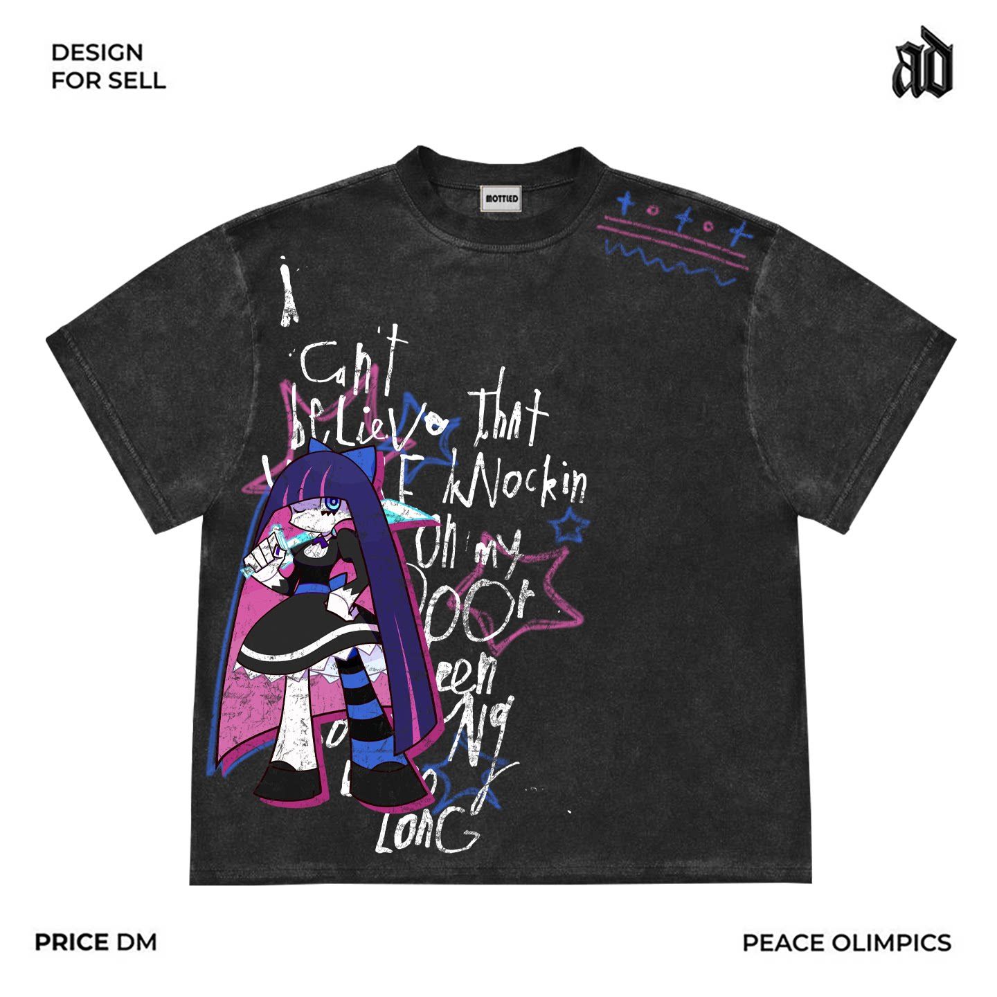 Street Fashion News - Nouveau ‌ ‌ T-shirt imprimé Panty