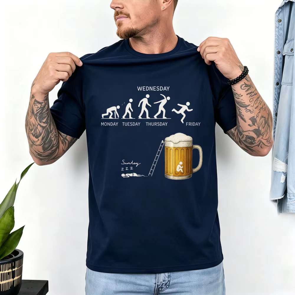 Street Fashion Week - T-shirt en coton pour homme, motif