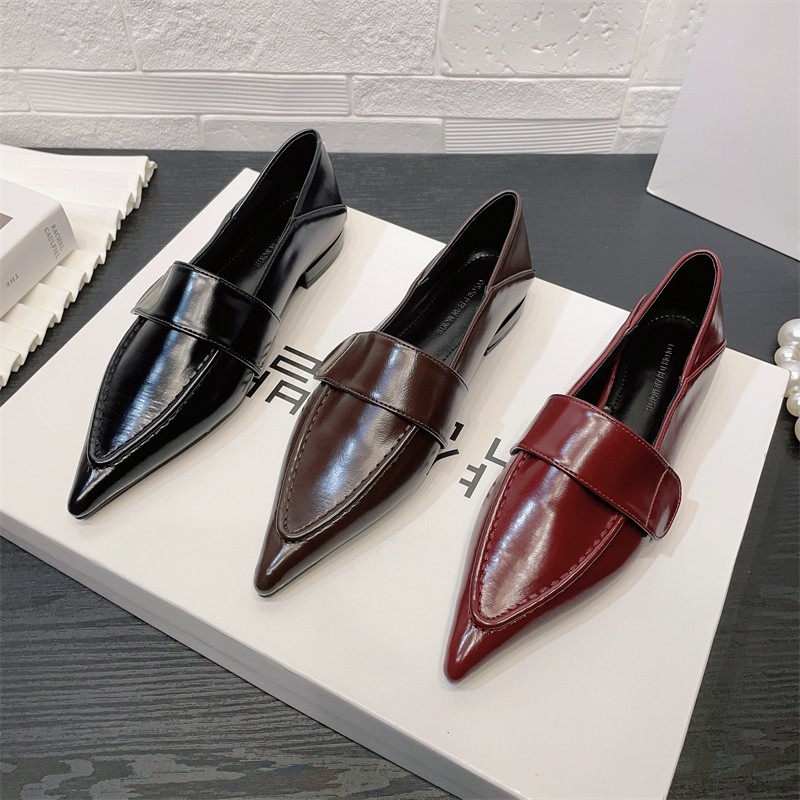 Street Fashion Walking - Nouvelles Chaussures Plates à Bout Pointu