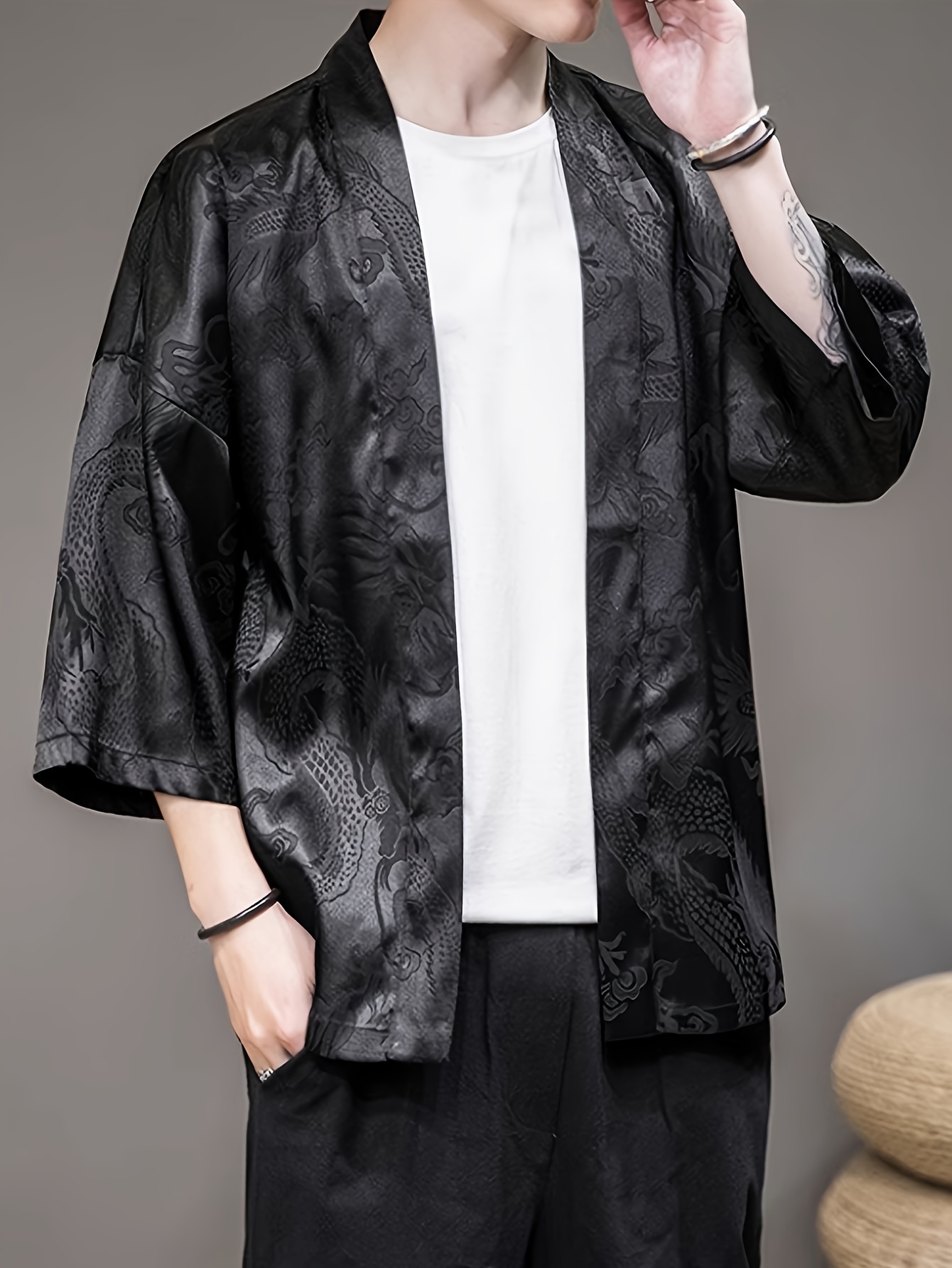 Street Fashion Designer - Kimono Homme Été 2026 – Design