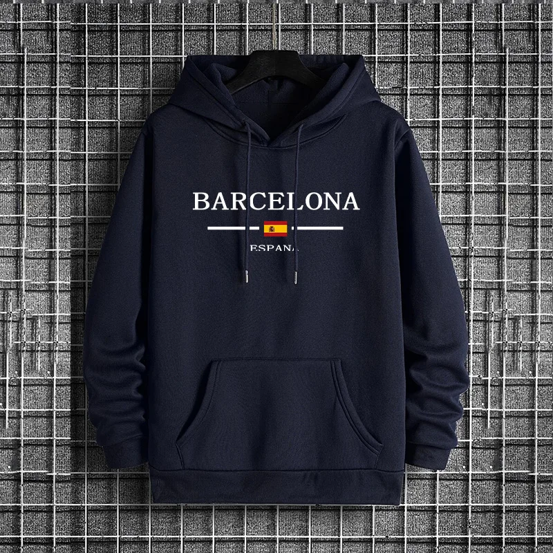 Street Fashion Barcelona - Sweat à capuche tendance pour homme,
