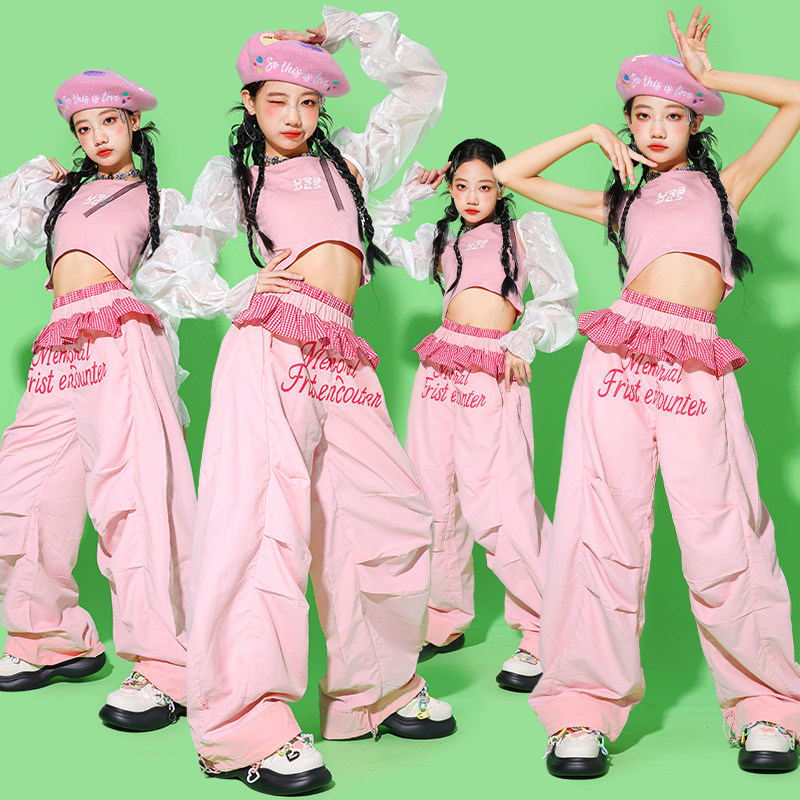 Street Fashion Kpop - Vêtements de danse Jazz pour filles,