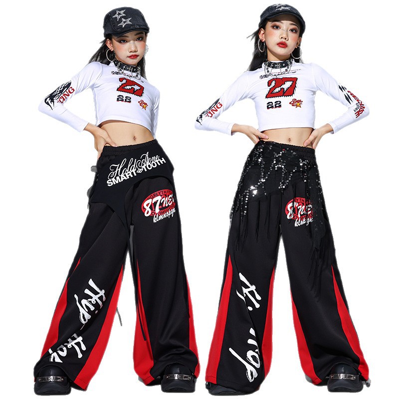Street Fashion Kpop - Vêtements de danse jazz 2025 pour