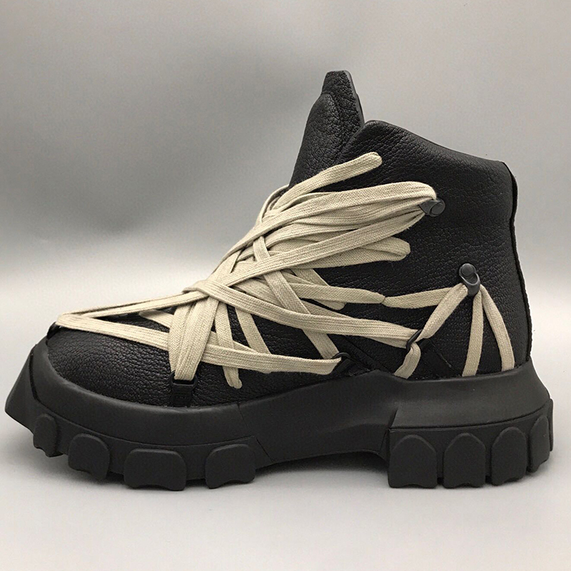 Street Fashion Designer - Bottes en cuir originales de luxe