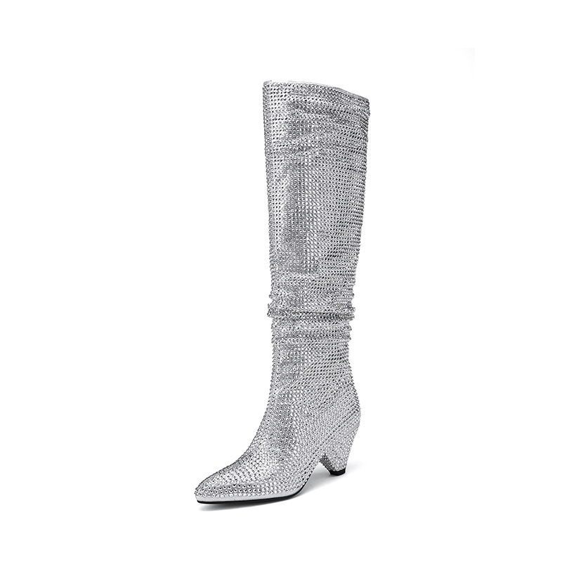 Mode talons pointus cristal bo - Street Fashion Lady avis et prix