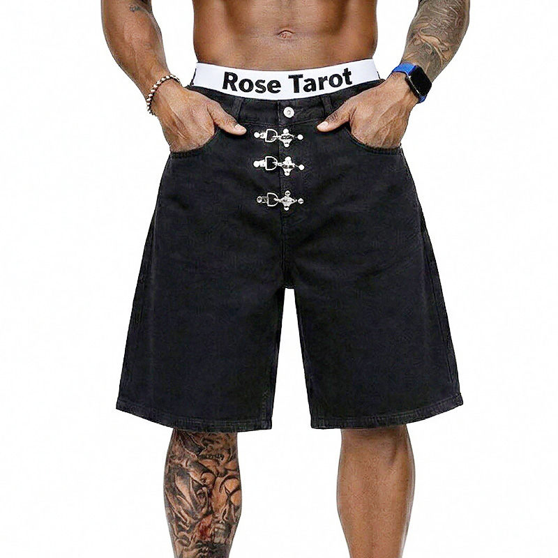Short en jean ample pour homme - Street Fashion Baggy avis et prix