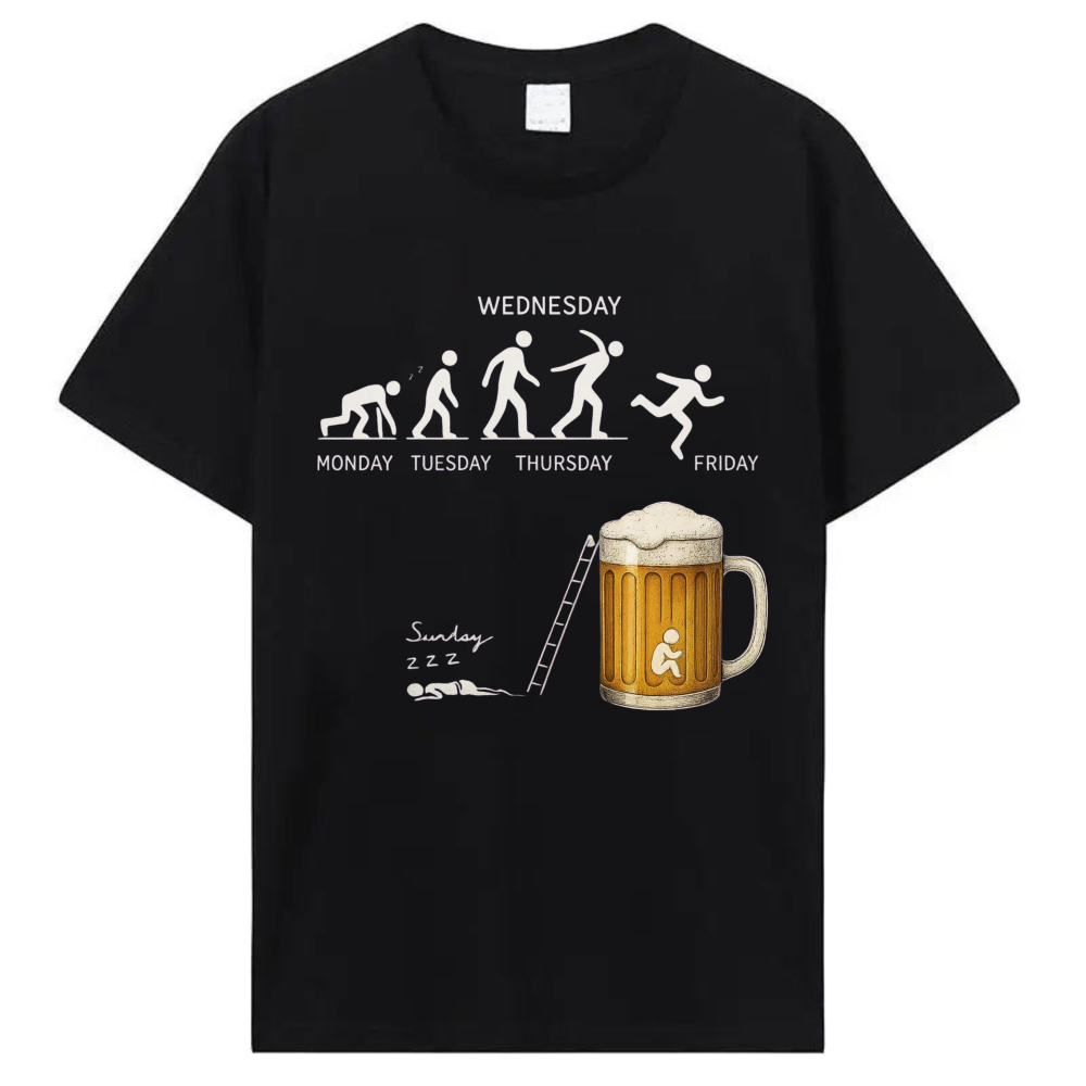 T-shirt en coton pour homme, m - Street Fashion Week avis et prix