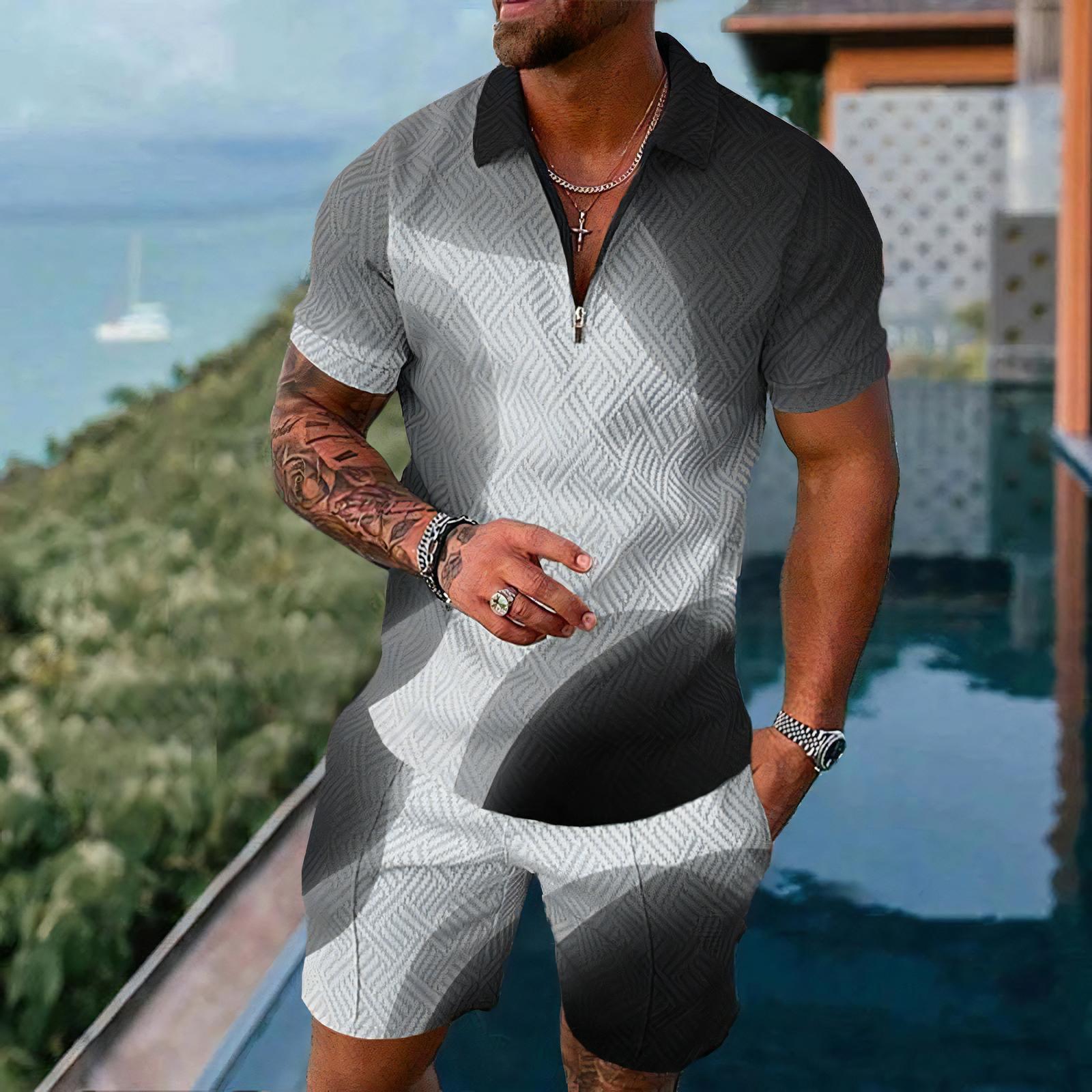 Ensembles de polos pour hommes - Street Fashion Style avis et prix