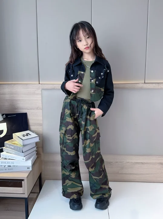 Costume de camouflage Hip Hop  - Street Fashion Kpop avis et prix