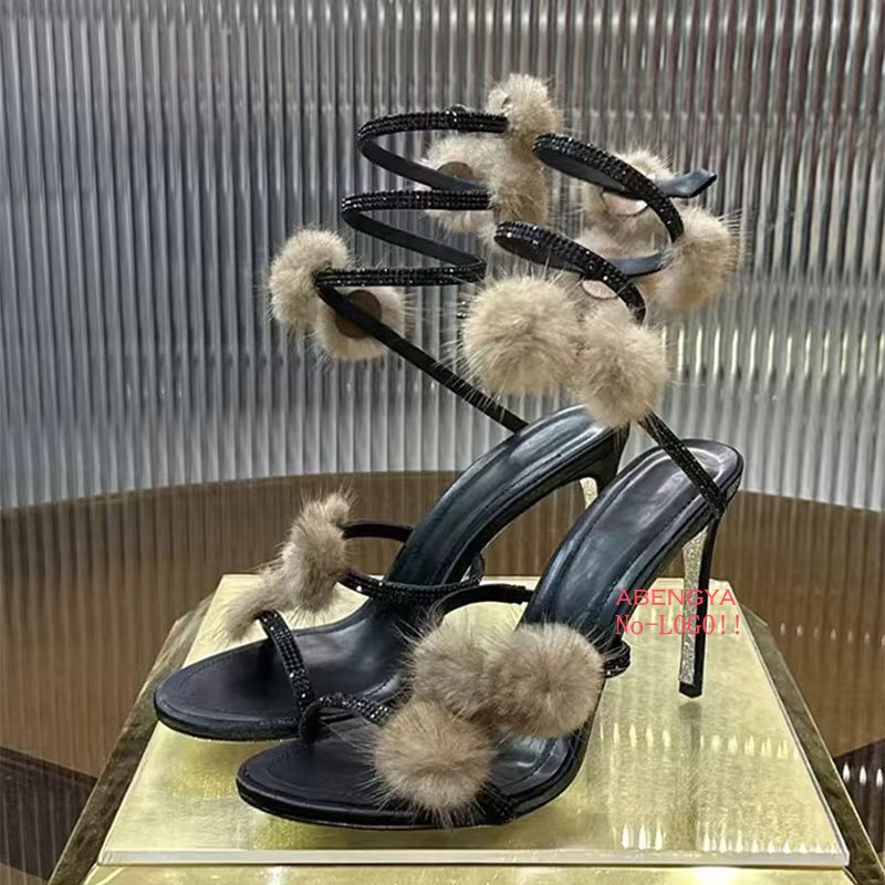 Sandales d’été sexy en cuir, s - Street Fashion Designer avis et prix
