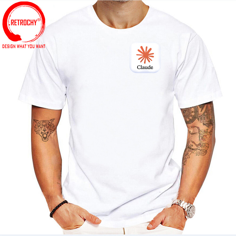 T-shirt Claude AI Logo pour Ho - Street Fashion Brand Logo avis et prix