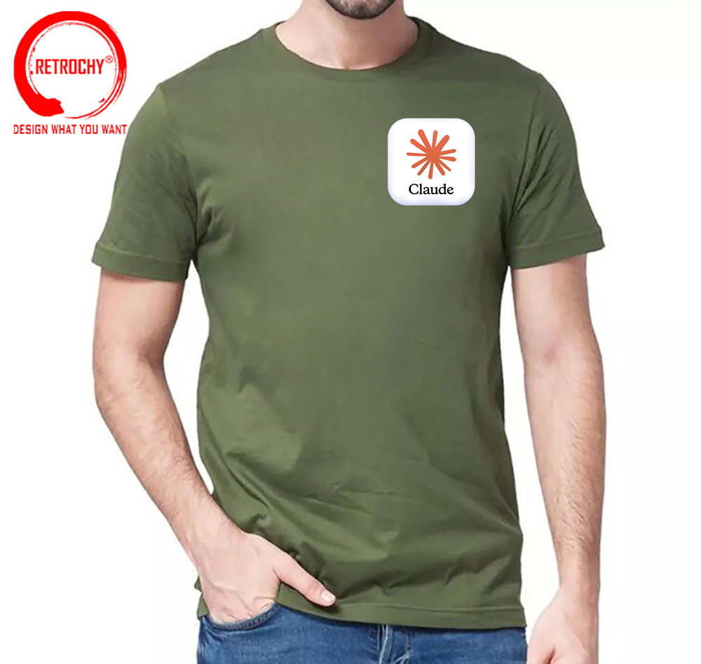T-shirt Claude AI Logo pour Ho - Street Fashion Brand Logo avis et prix