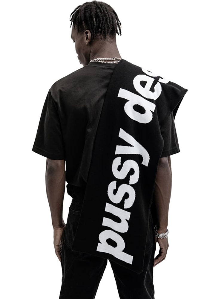Écharpe Gothique Noire pour Ho - Street Fashion Baggy avis et prix