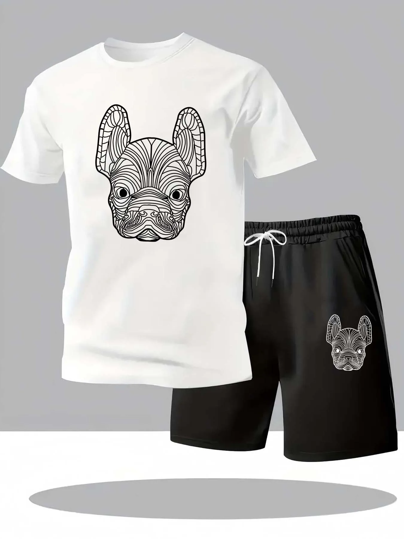 Ensemble t-shirt et short à ma - Street Fashion Style avis et prix
