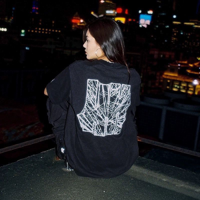 T-shirt unisexe à manches cour - Street Fashion Brand Logo avis et prix