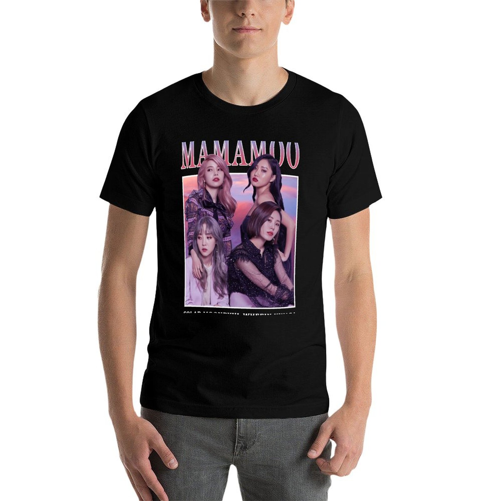 T-shirt MAMAMOO, séance photo  - Street Fashion Photoshoot avis et prix