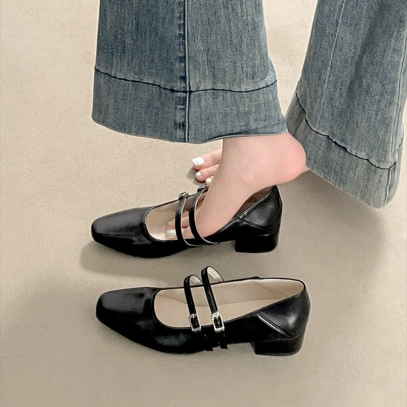 Chaussures Mary Jane argentées - Street Fashion Lady avis et prix