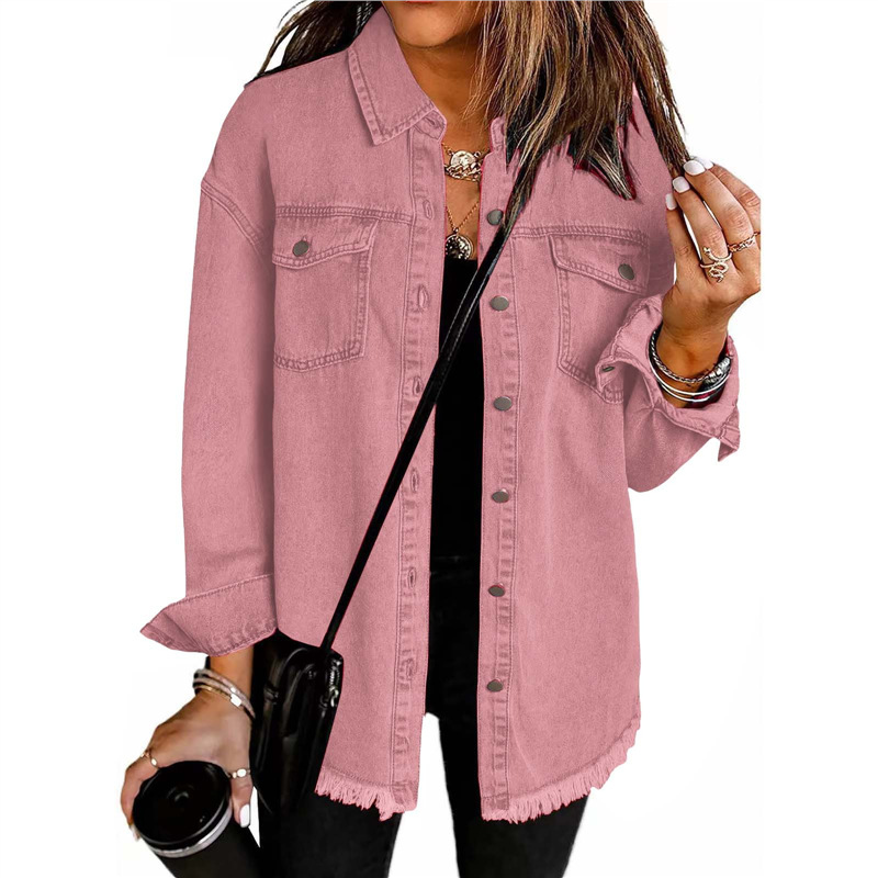 Veste Chemise en Jean Délavé p - Street Fashion Europe avis et prix