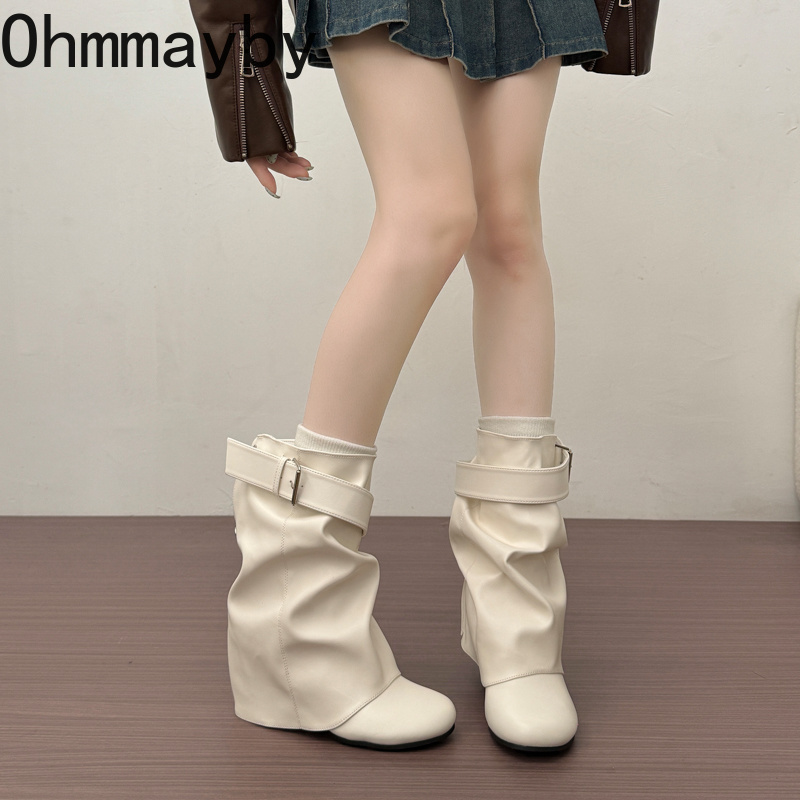 Nouvelles bottes en cuir soupl - Street Fashion News avis et prix