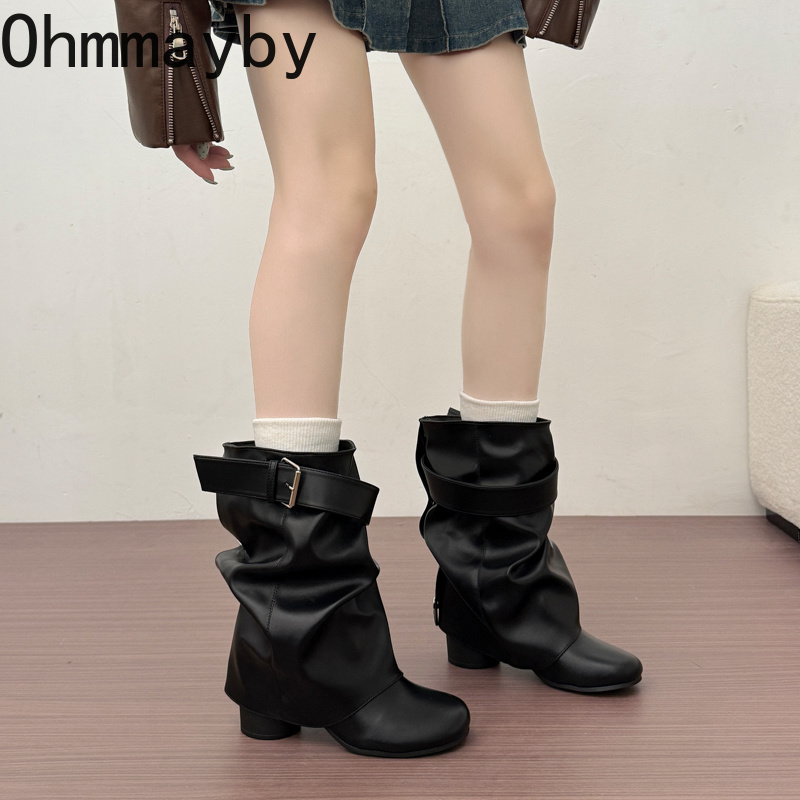 Nouvelles bottes en cuir soupl - Street Fashion News avis et prix