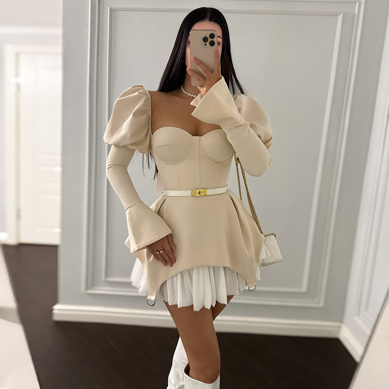 Robe Courte Femme Chic à Manch - Guangzhou Street Fashion avis et prix