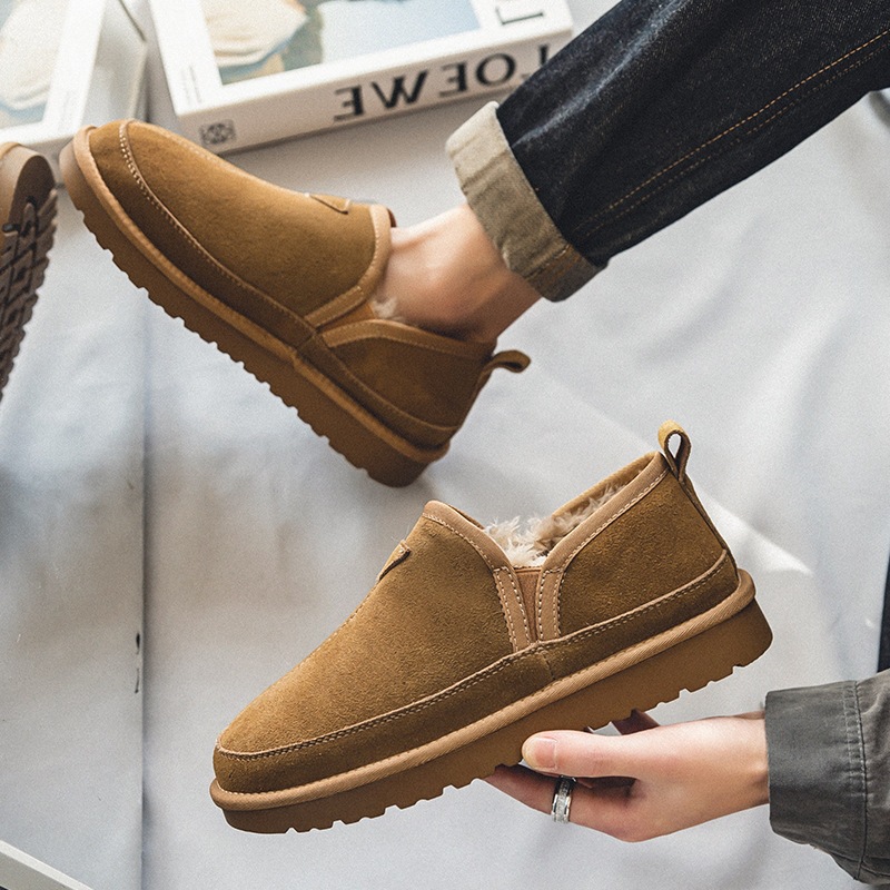 Bottes de neige en cuir de vac - Street Fashion Lady avis et prix