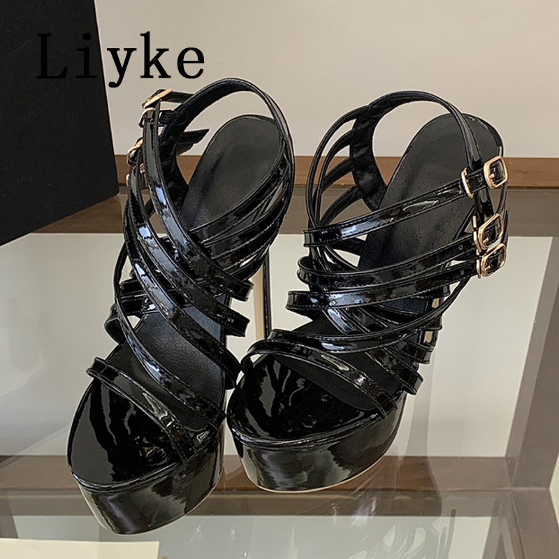 Sandales Liyke d'été à talons  - Street Fashion Lady avis et prix