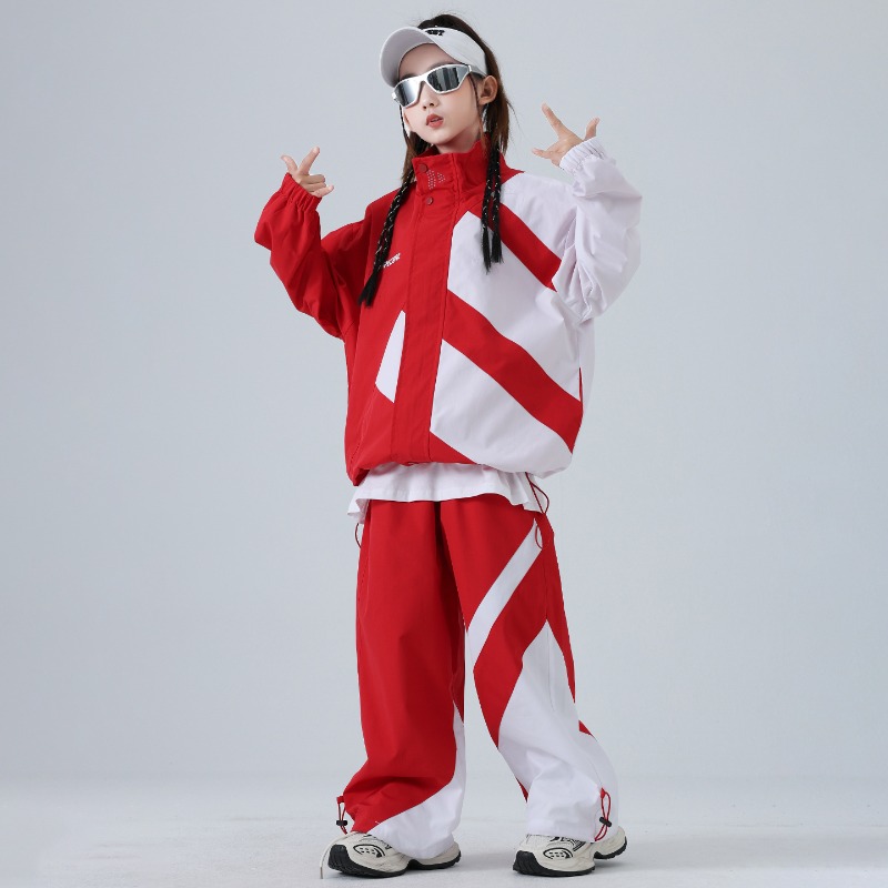 Ensemble veste coupe-vent et p - Street Fashion Kpop avis et prix