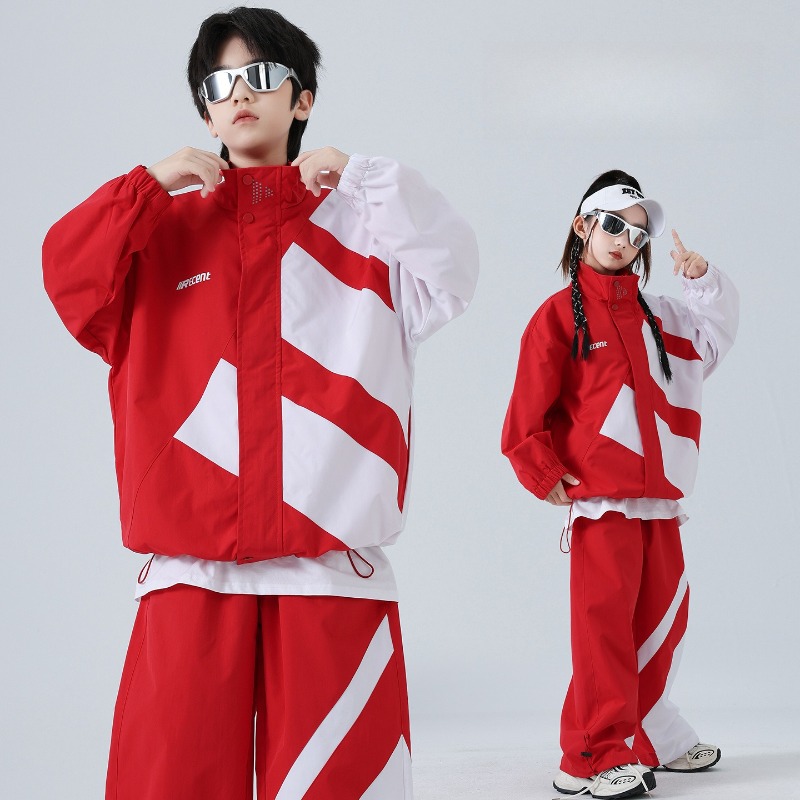 Ensemble veste coupe-vent et p - Street Fashion Kpop avis et prix