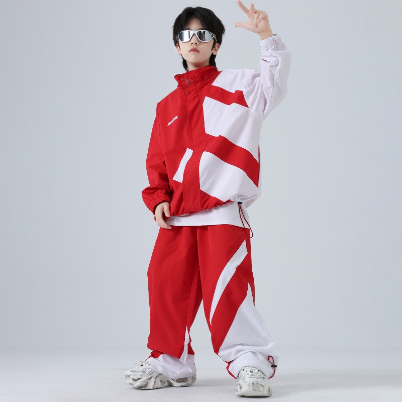 Ensemble veste coupe-vent et p - Street Fashion Kpop avis et prix