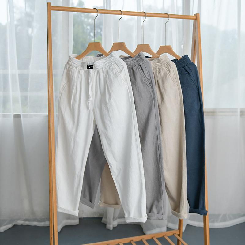 Pantalon droit décontracté en  - Street Fashion News avis et prix