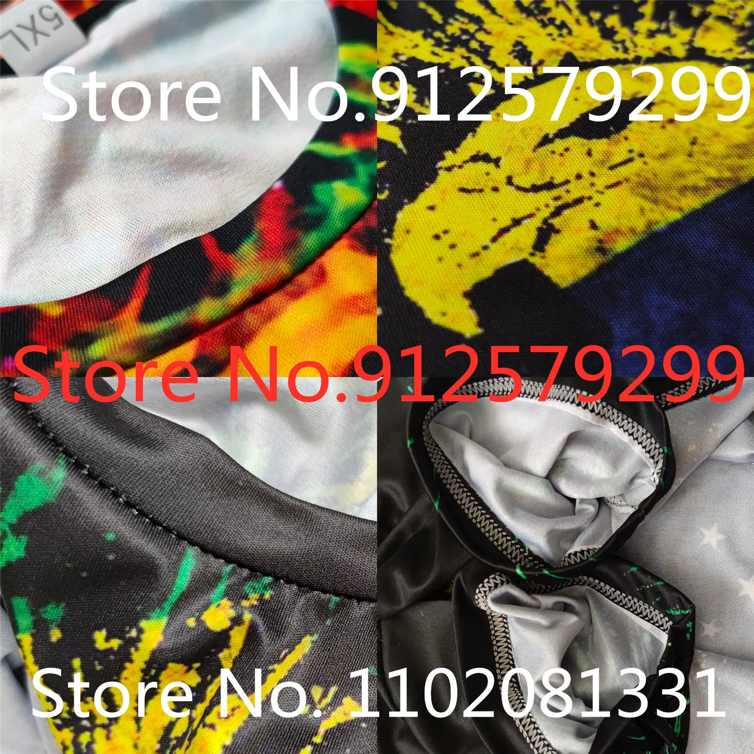 T-shirt imprimé 3D motif drape - Street Fashion In Vietnam avis et prix